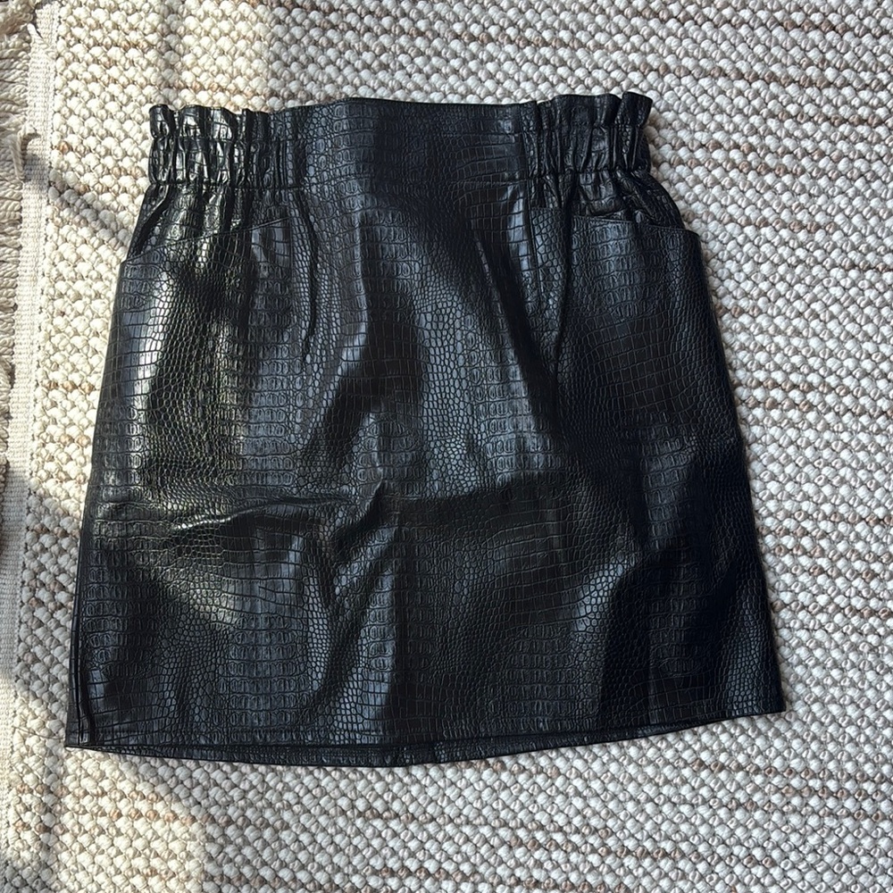 Molly Bracken Black Mini Skirt